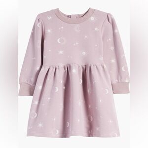 Pink Starry Kids Dress